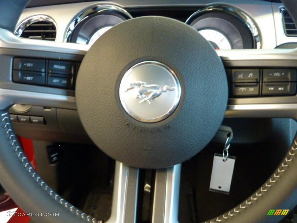 2010 Ford Mustang GT Premium Coupe Controls Photo #44640754