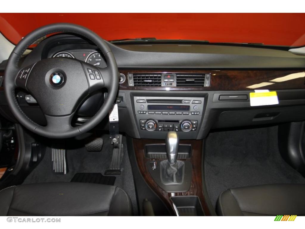 2011 3 Series 328i Sedan - Jet Black / Black photo #5