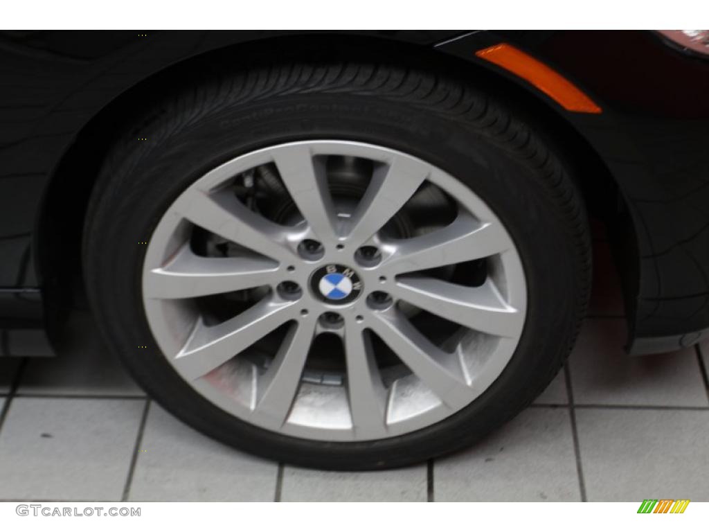 2011 3 Series 328i Sedan - Jet Black / Black photo #16