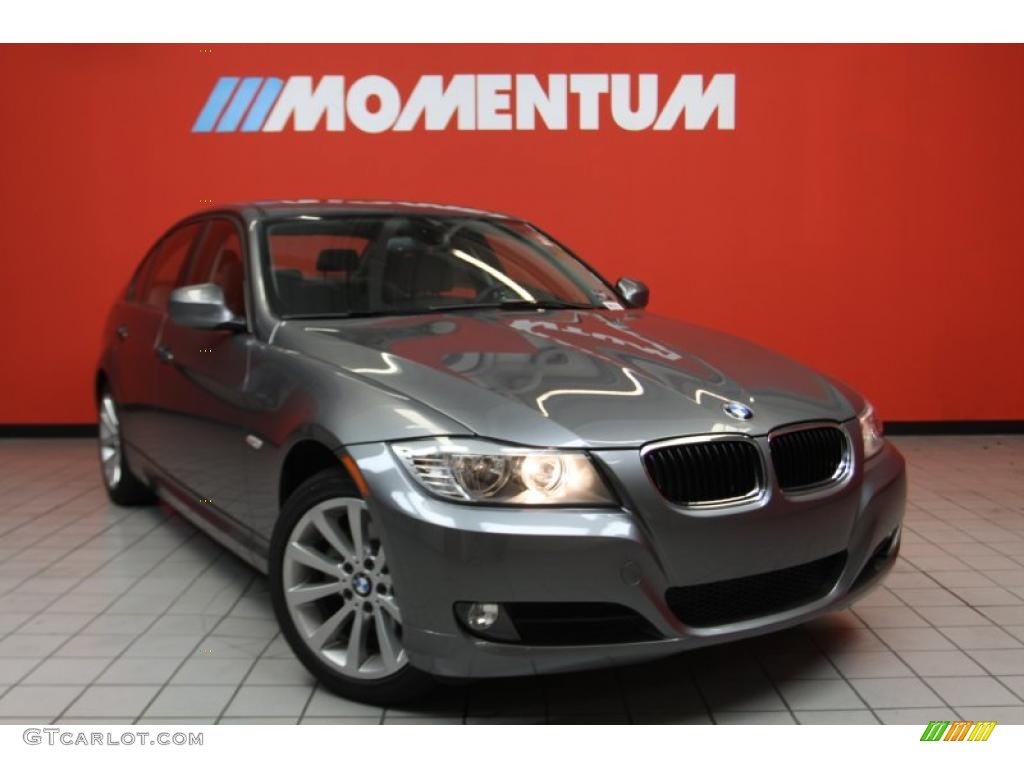 2011 3 Series 328i Sedan - Space Gray Metallic / Gray Dakota Leather photo #1