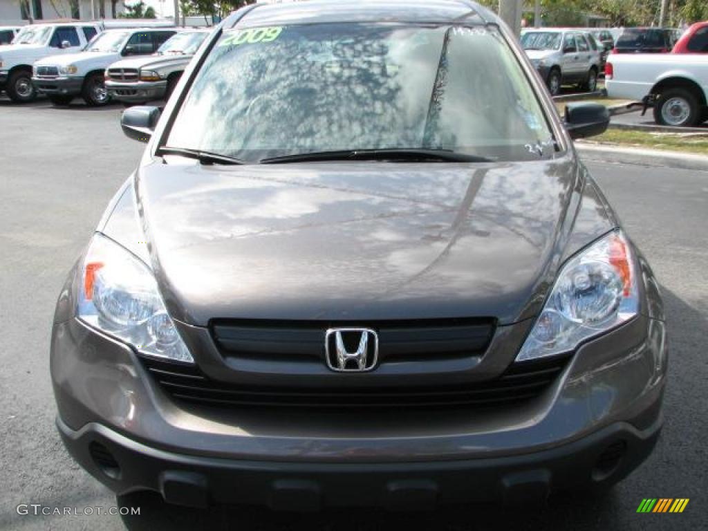2009 CR-V LX - Urban Titanium Metallic / Ivory photo #3