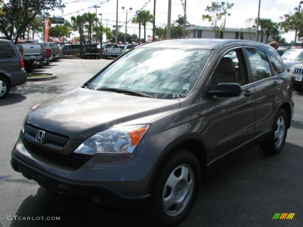 2009 CR-V LX - Urban Titanium Metallic / Ivory photo #5