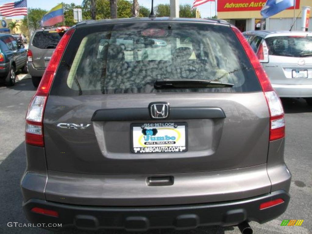 2009 CR-V LX - Urban Titanium Metallic / Ivory photo #9