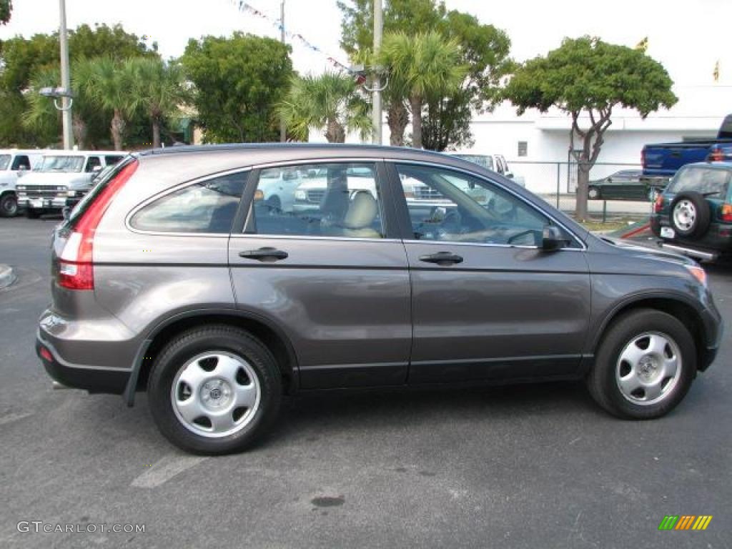 2009 CR-V LX - Urban Titanium Metallic / Ivory photo #13