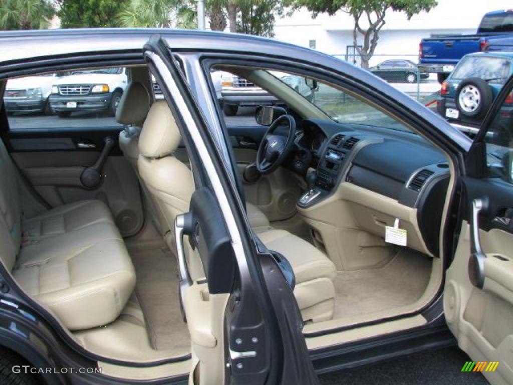 2009 CR-V LX - Urban Titanium Metallic / Ivory photo #14
