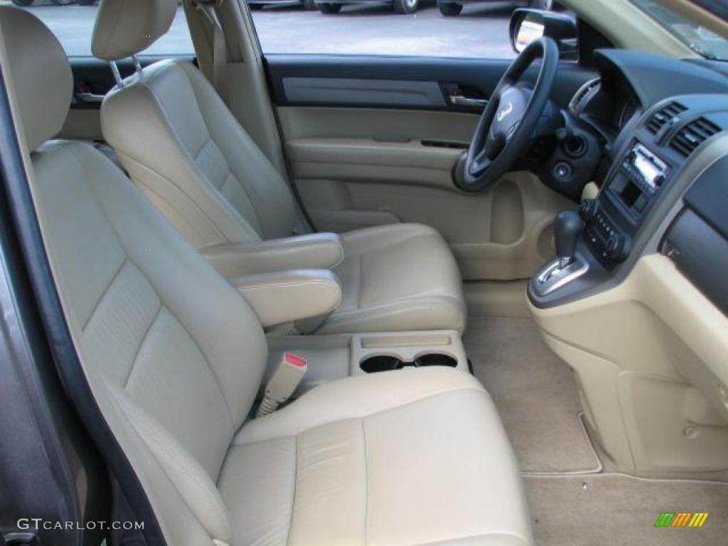 2009 CR-V LX - Urban Titanium Metallic / Ivory photo #16