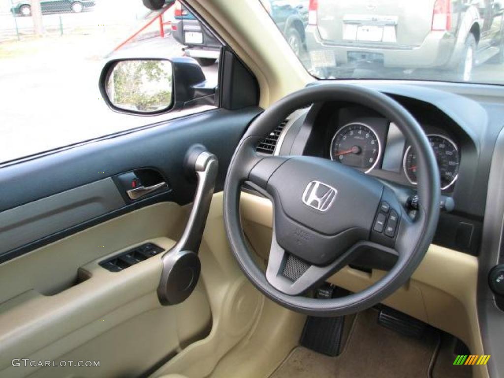 2009 CR-V LX - Urban Titanium Metallic / Ivory photo #20