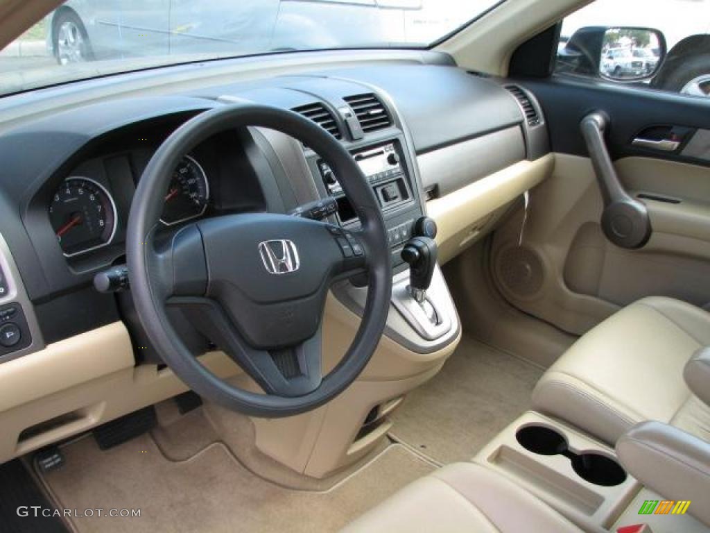 Ivory Interior 2009 Honda CR-V LX Photo #44643418