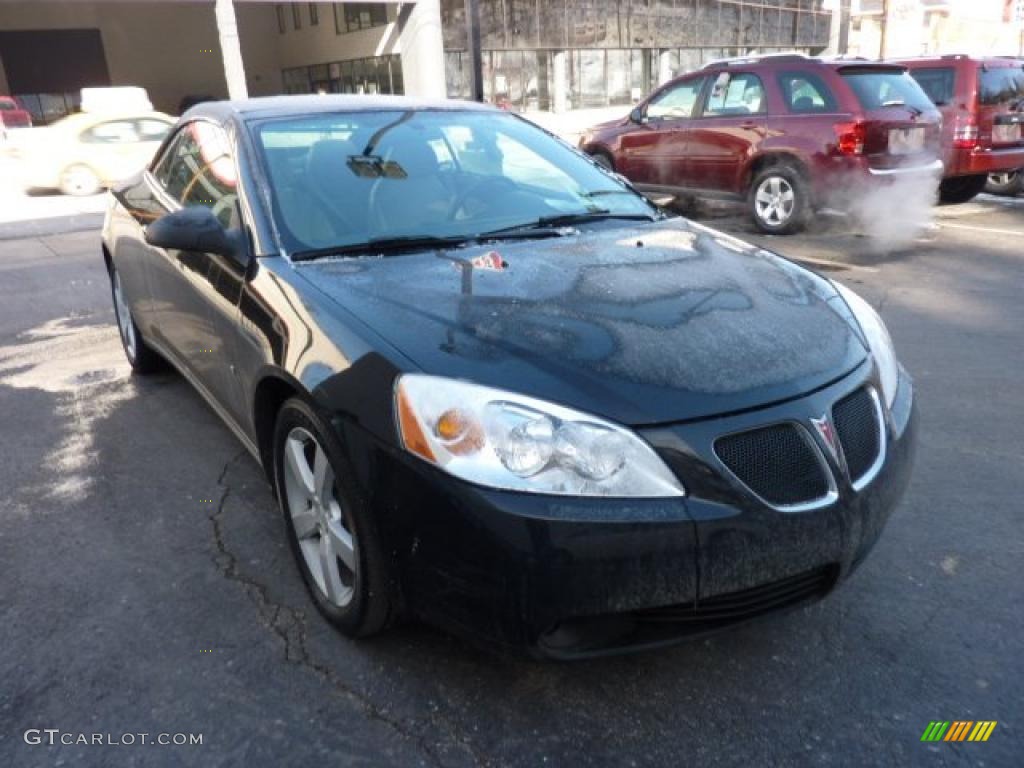 Black 2007 Pontiac G6 GT Convertible Exterior Photo #44647063