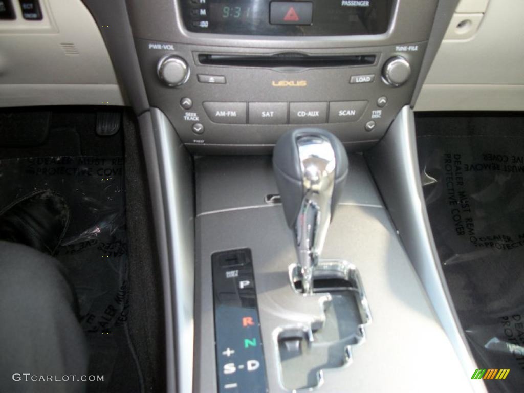 2010 Lexus IS 250 6 Speed Paddle-Shift Automatic Transmission Photo #44648004