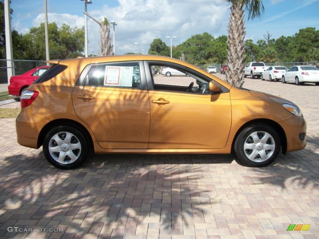 Sundance Metallic Toyota Matrix