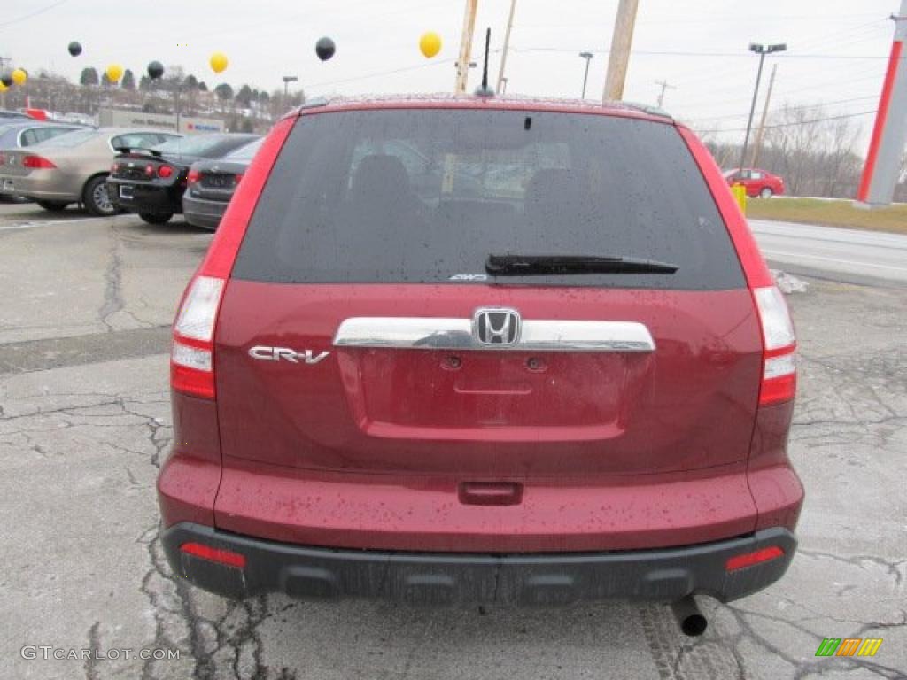 2008 CR-V EX-L 4WD - Tango Red Pearl / Gray photo #3