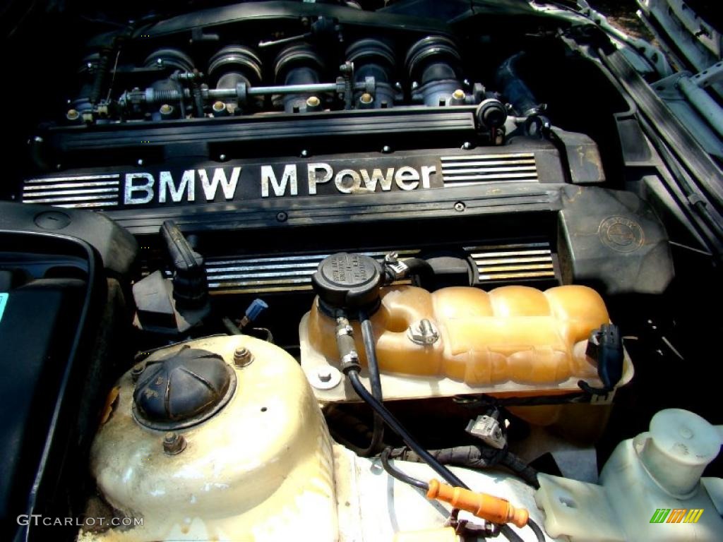 1991 BMW M5 Sedan 3.6 Liter M DOHC 24-Valve Inline 6 Cylinder Engine Photo #44654807