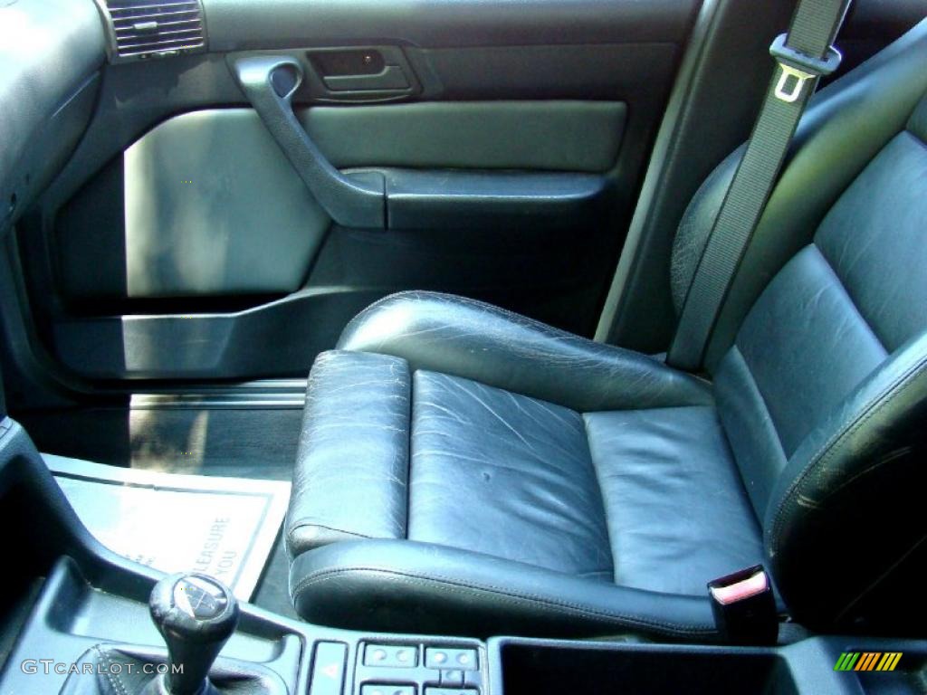Black Interior 1991 BMW M5 Sedan Photo #44654911