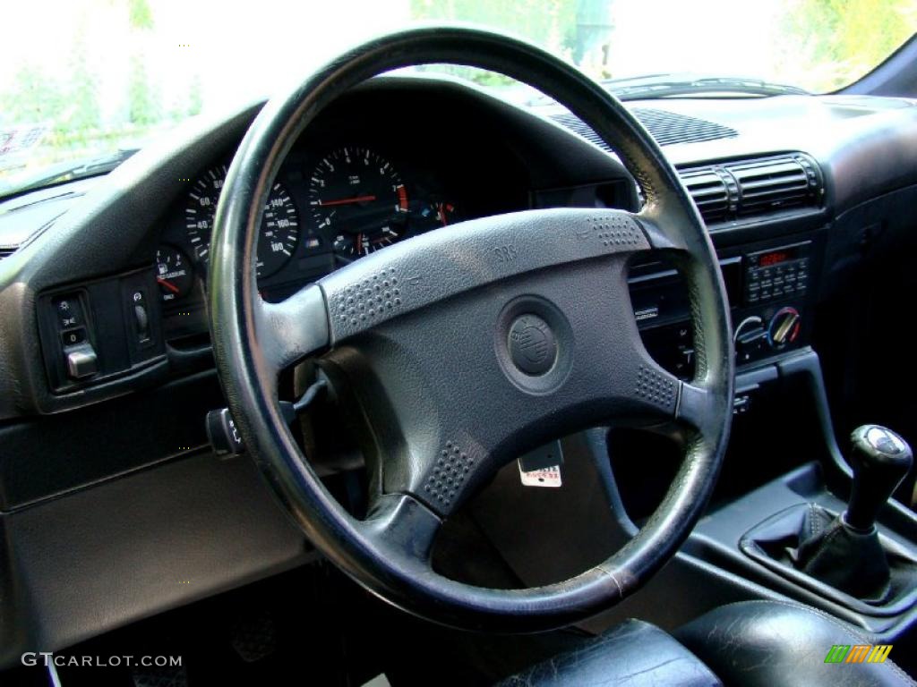 1991 BMW M5 Sedan Black Steering Wheel Photo #44654923