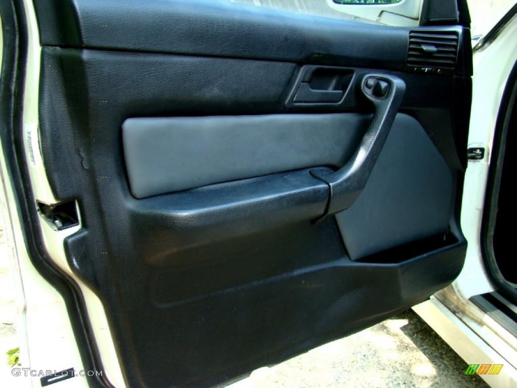 1991 BMW M5 Sedan Black Door Panel Photo #44654999