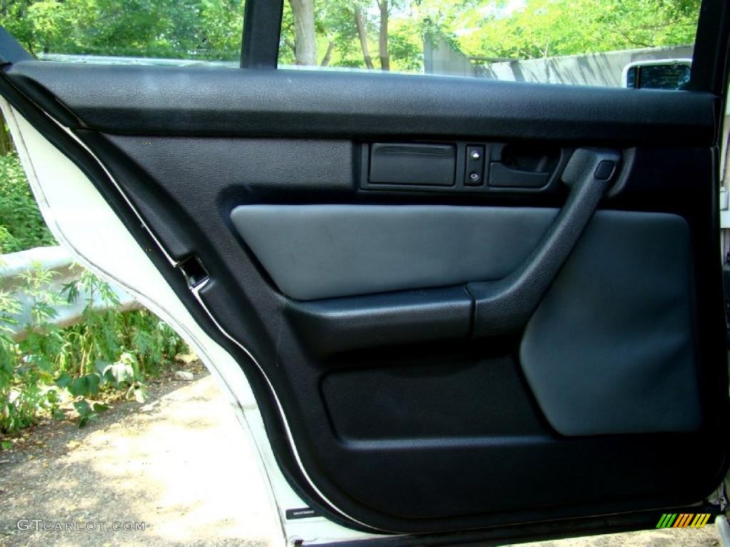 1991 BMW M5 Sedan Black Door Panel Photo #44655015