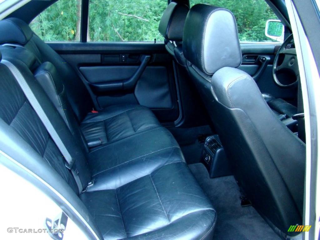 Black Interior 1991 BMW M5 Sedan Photo #44655107