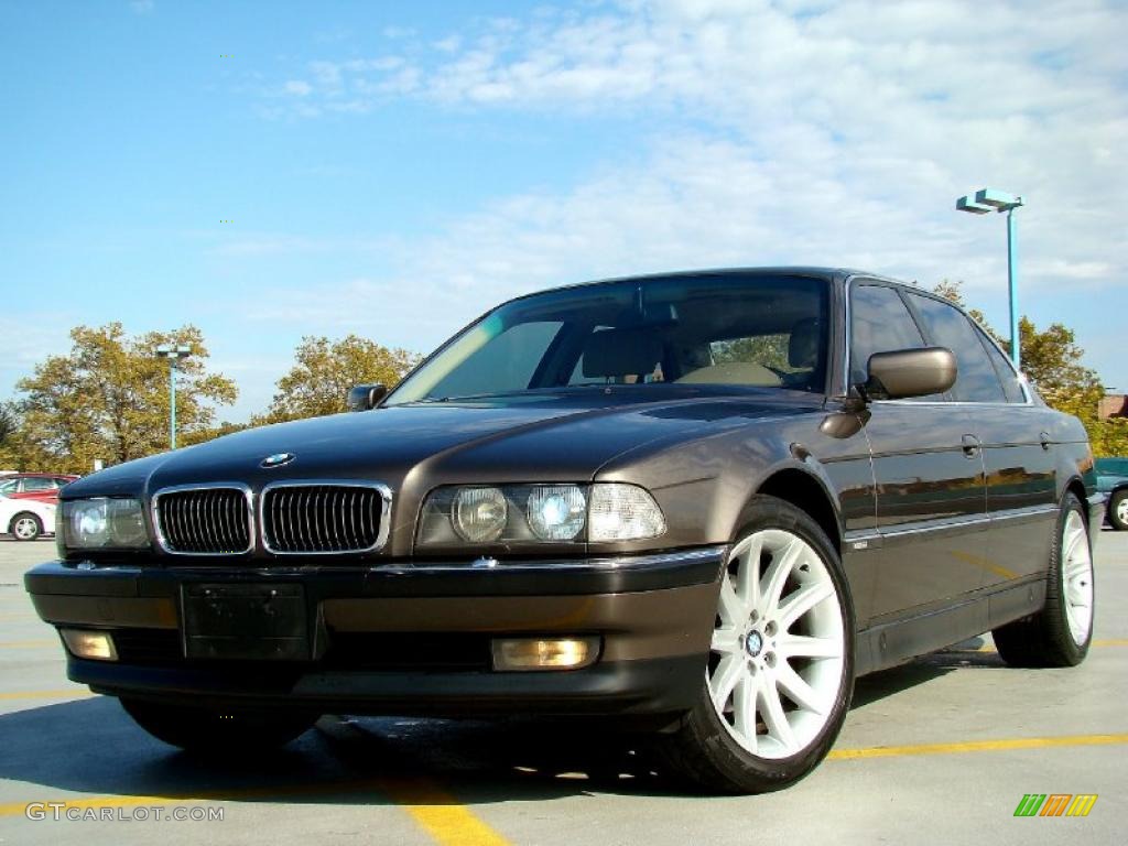 1997 7 Series 740i Sedan - Mojave Brown Metallic / Beige photo #1