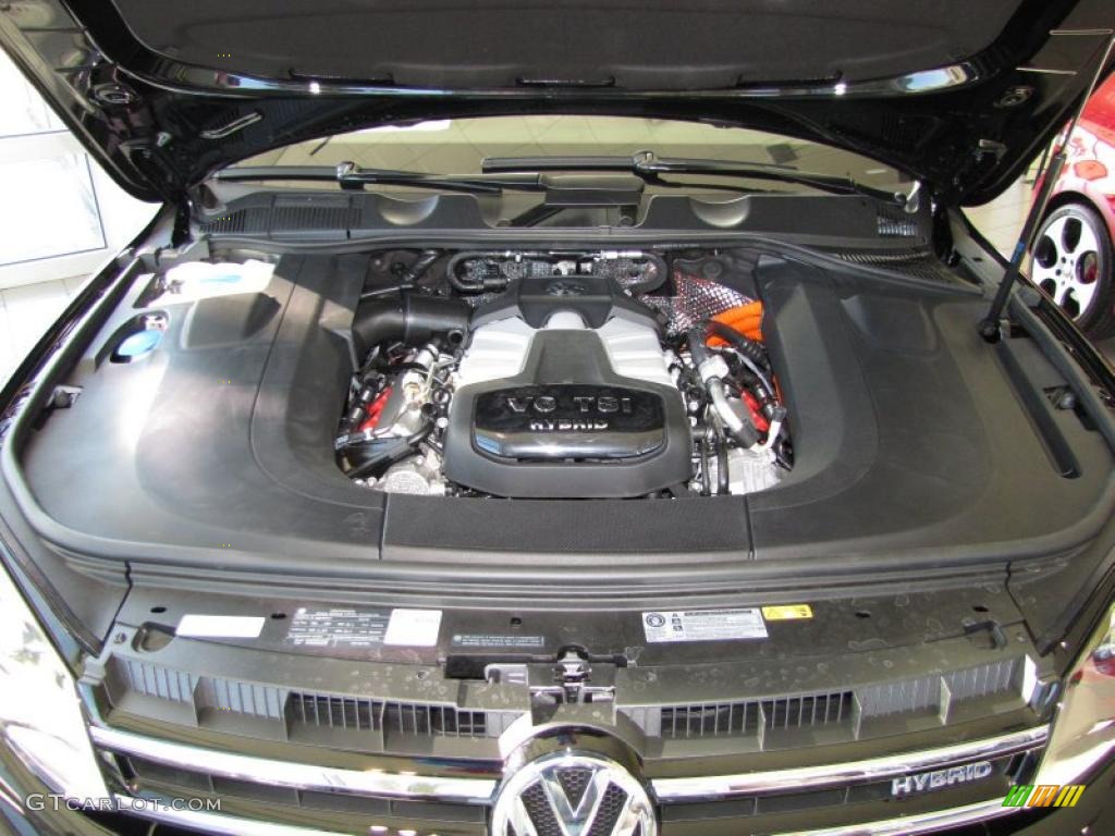 2011 Volkswagen Touareg V6 TSI 4XMotion Hybrid 3.0 Liter h Supercharged DOHC 24-Valve VVT V6 Gasoline/Electric Hybrid Engine Photo #44655287