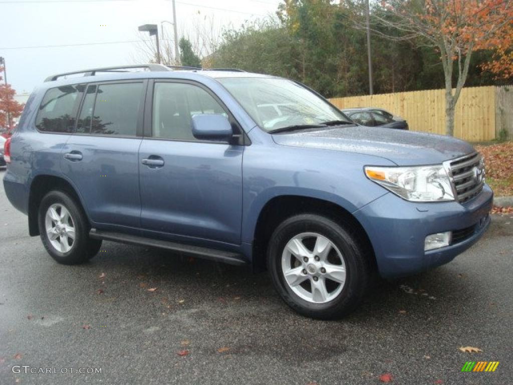 Pacific Blue Metallic 2008 Toyota Land Cruiser Standard Land Cruiser Model Exterior Photo #44656559