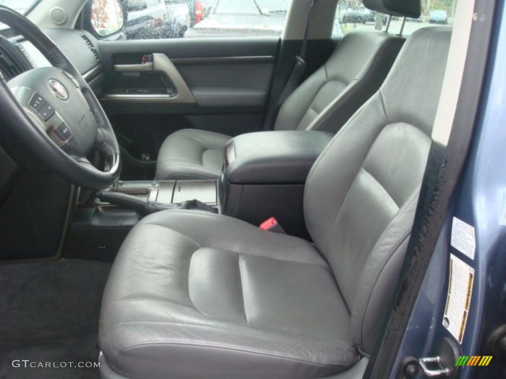 Dark Gray Interior 2008 Toyota Land Cruiser Standard Land Cruiser Model Photo #44656599