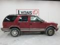 1996 Dark Cherry Red Metallic Chevrolet Blazer LS 4x4  photo #3