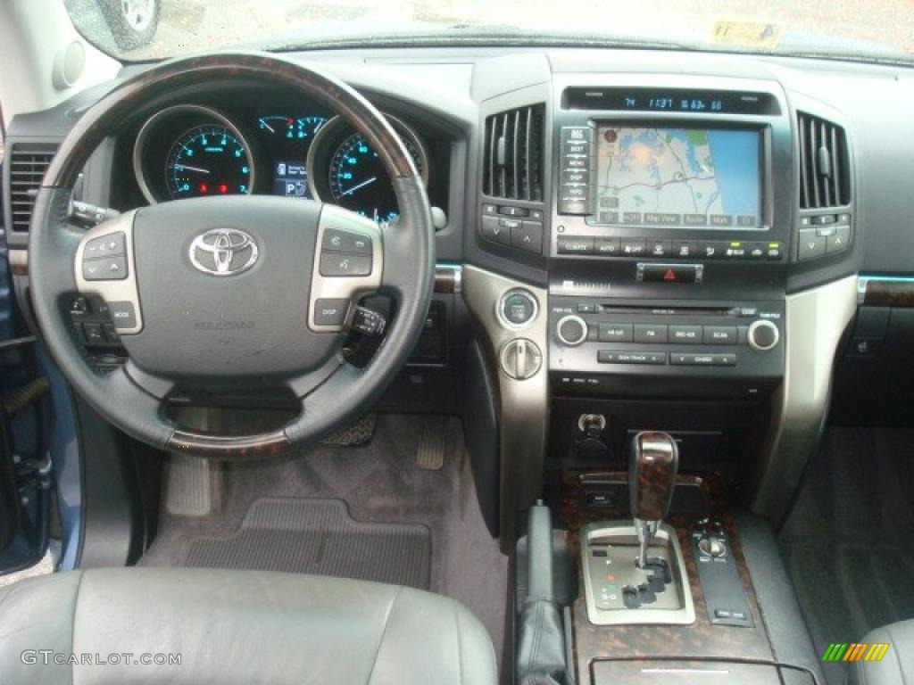 2008 Toyota Land Cruiser Standard Land Cruiser Model Dark Gray Dashboard Photo #44656703