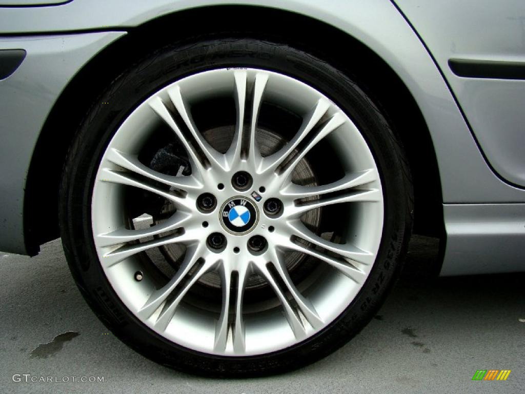 2004 BMW 3 Series 330i Sedan Wheel Photo #44656919