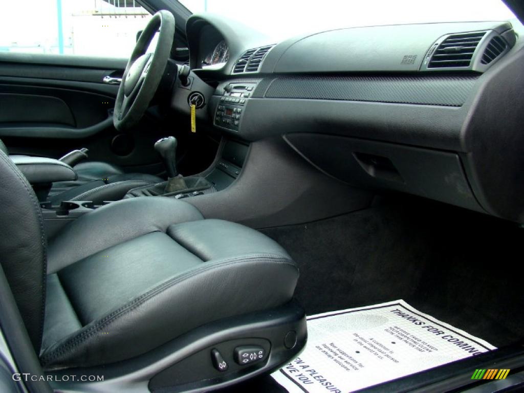 2004 3 Series 330i Sedan - Silver Grey Metallic / Black photo #29