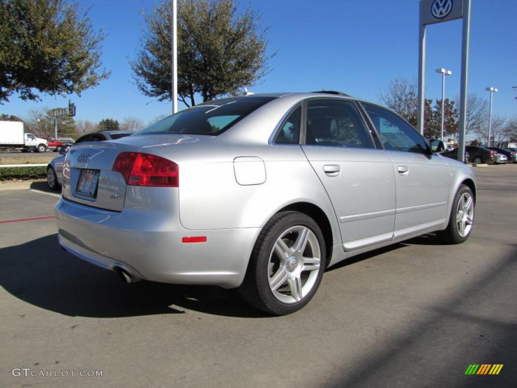 Light Silver Metallic 2008 Audi A4 2.0T Sedan Exterior Photo #44657035