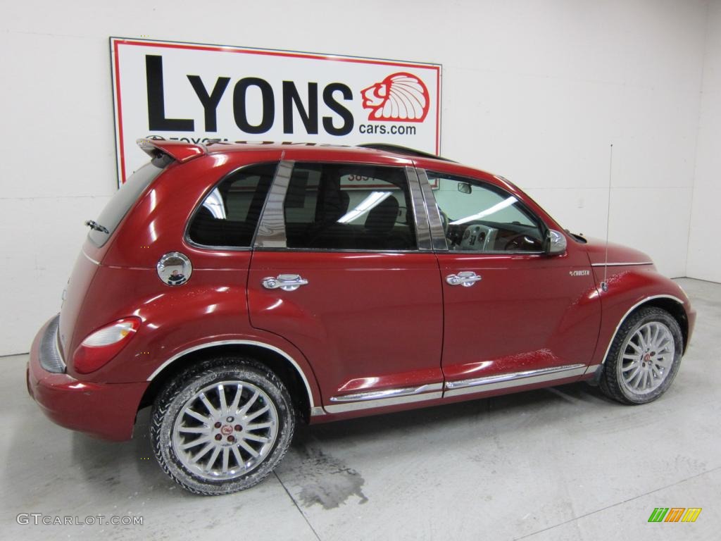 2006 PT Cruiser GT - Inferno Red Crystal Pearl / Pastel Pebble Beige photo #18