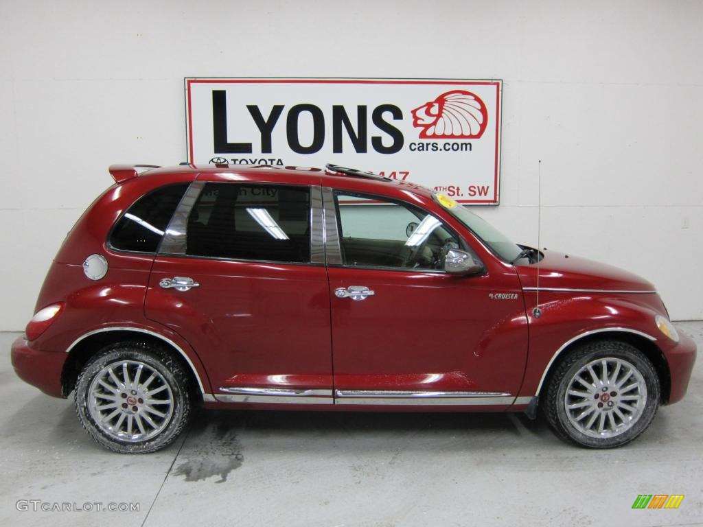 2006 PT Cruiser GT - Inferno Red Crystal Pearl / Pastel Pebble Beige photo #19