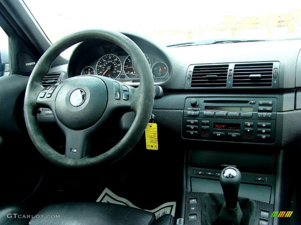2004 BMW 3 Series 330i Sedan Black Dashboard Photo #44657267