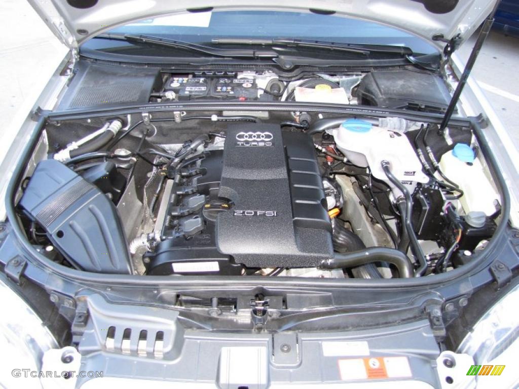2008 Audi A4 2.0T Sedan 2.0 Liter FSI Turbocharged DOHC 16-Valve VVT 4 Cylinder Engine Photo #44657275
