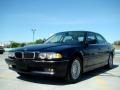 2001 Orient Blue Metallic BMW 7 Series 740iL Sedan  photo #2