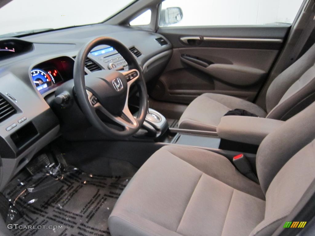 Gray Interior 2010 Honda Civic EX Sedan Photo #44657887