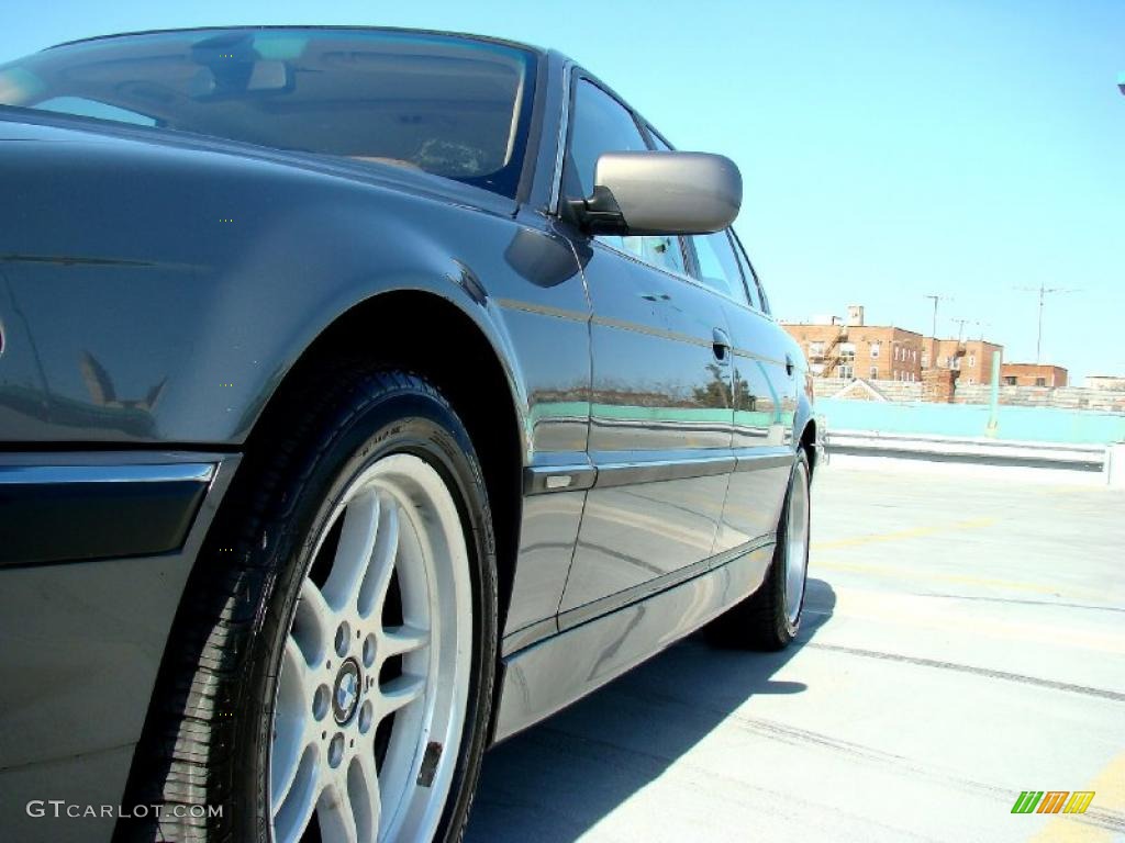 2001 7 Series 740iL Sedan - Stratus Metallic / Sand Beige photo #13