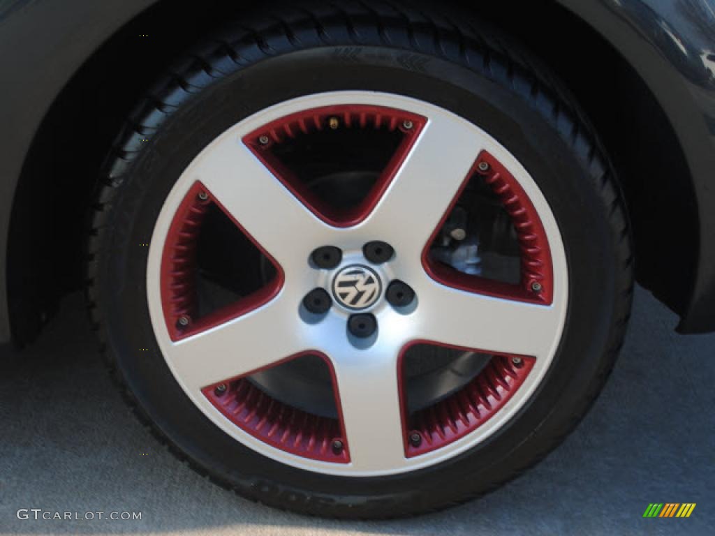 2005 Volkswagen New Beetle Dark Flint Edition Convertible Wheel Photo #44659211