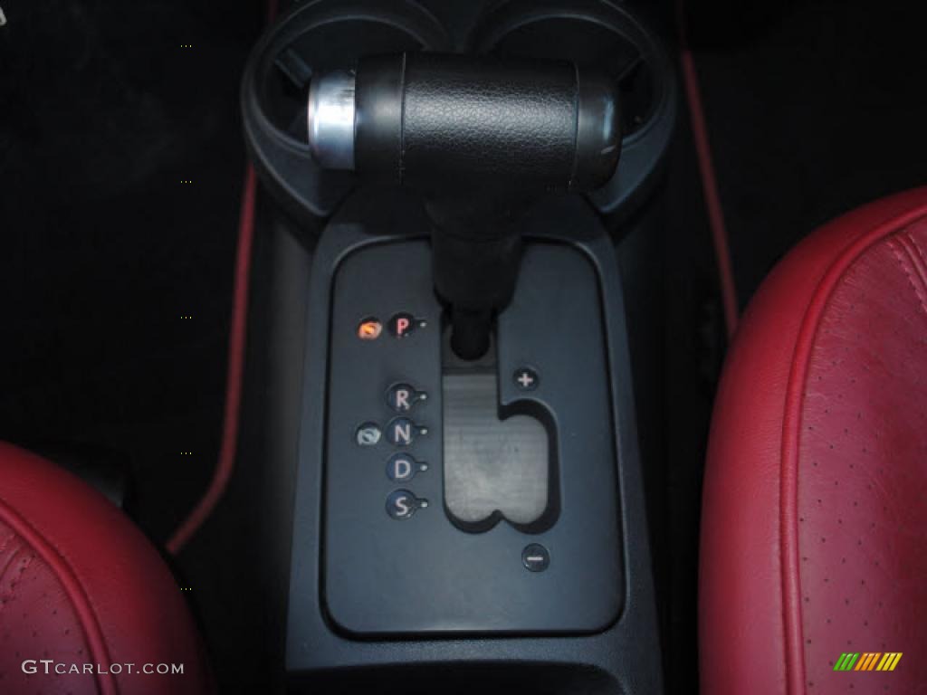 2005 New Beetle Dark Flint Edition Convertible - Dark Flint Metallic / Bordeaux Red photo #13