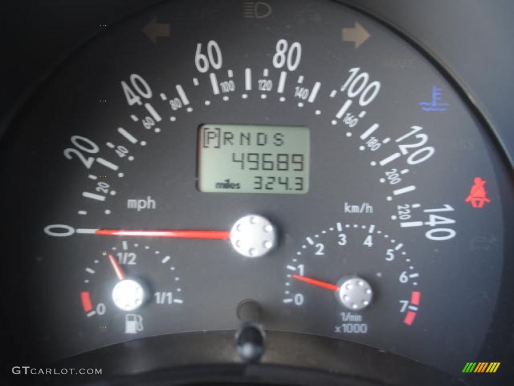 2005 Volkswagen New Beetle Dark Flint Edition Convertible Gauges Photos