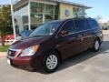 2008 Dark Cherry Pearl Honda Odyssey EX  photo #1