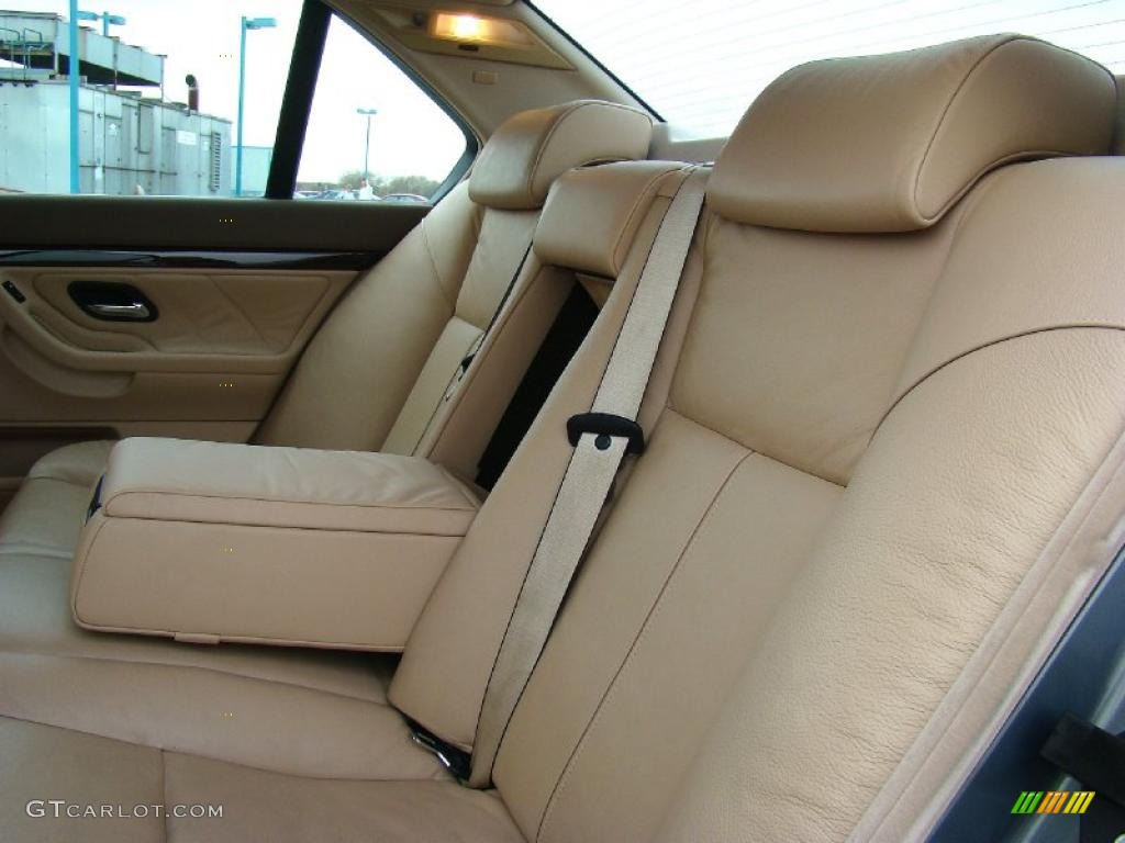 2001 7 Series 740iL Sedan - Stratus Metallic / Sand Beige photo #40