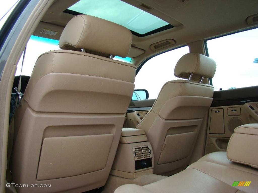 2001 7 Series 740iL Sedan - Stratus Metallic / Sand Beige photo #41