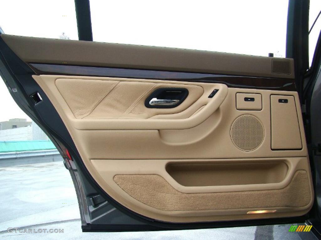 2001 7 Series 740iL Sedan - Stratus Metallic / Sand Beige photo #42