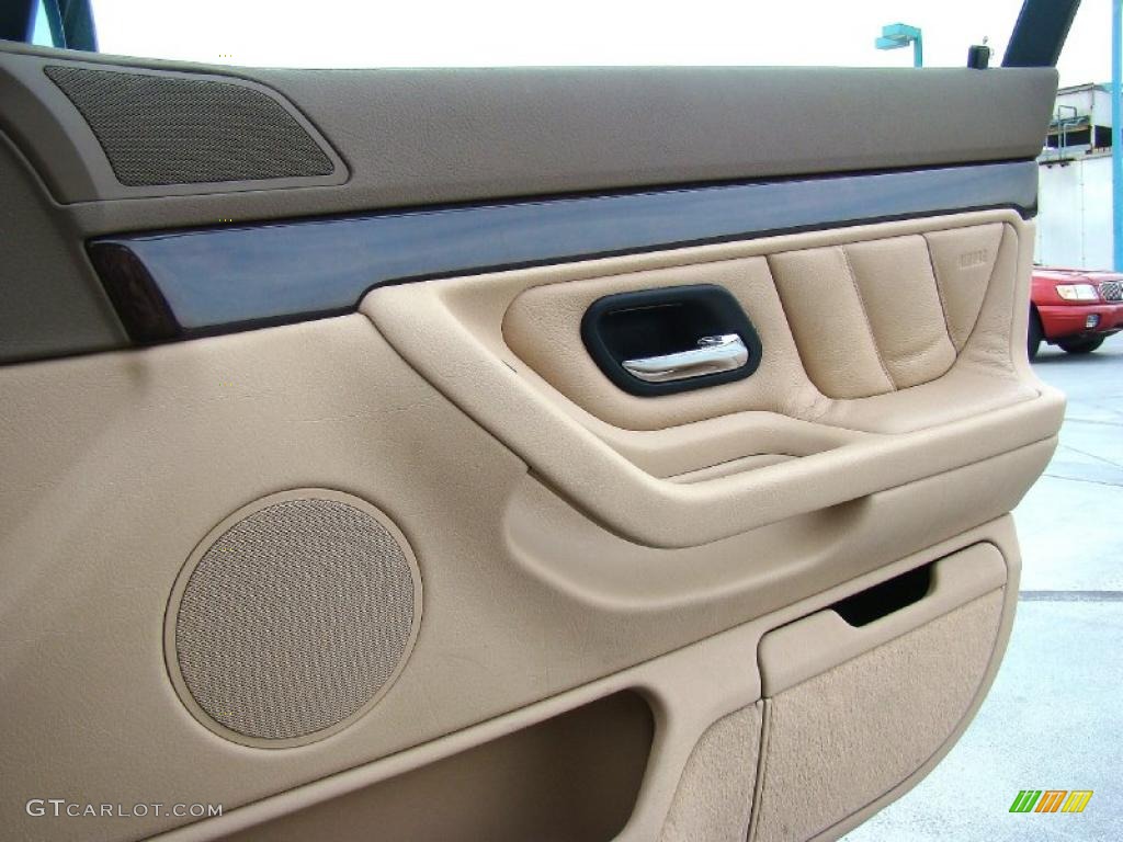 2001 7 Series 740iL Sedan - Stratus Metallic / Sand Beige photo #55