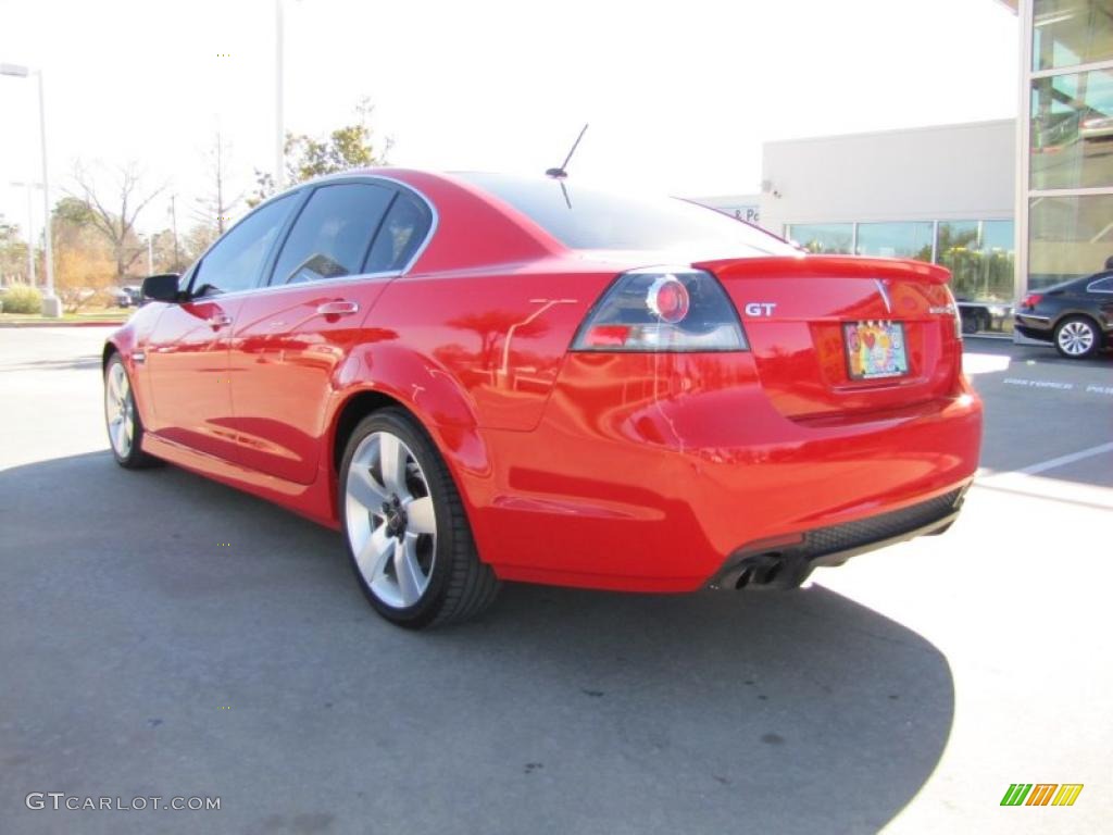 2009 G8 GT - Liquid Red / Onyx photo #3