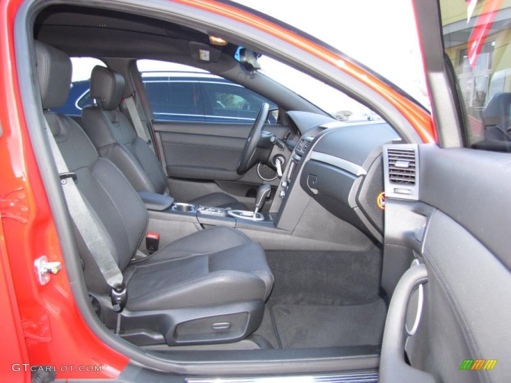 Onyx Interior 2009 Pontiac G8 GT Photo #44660107