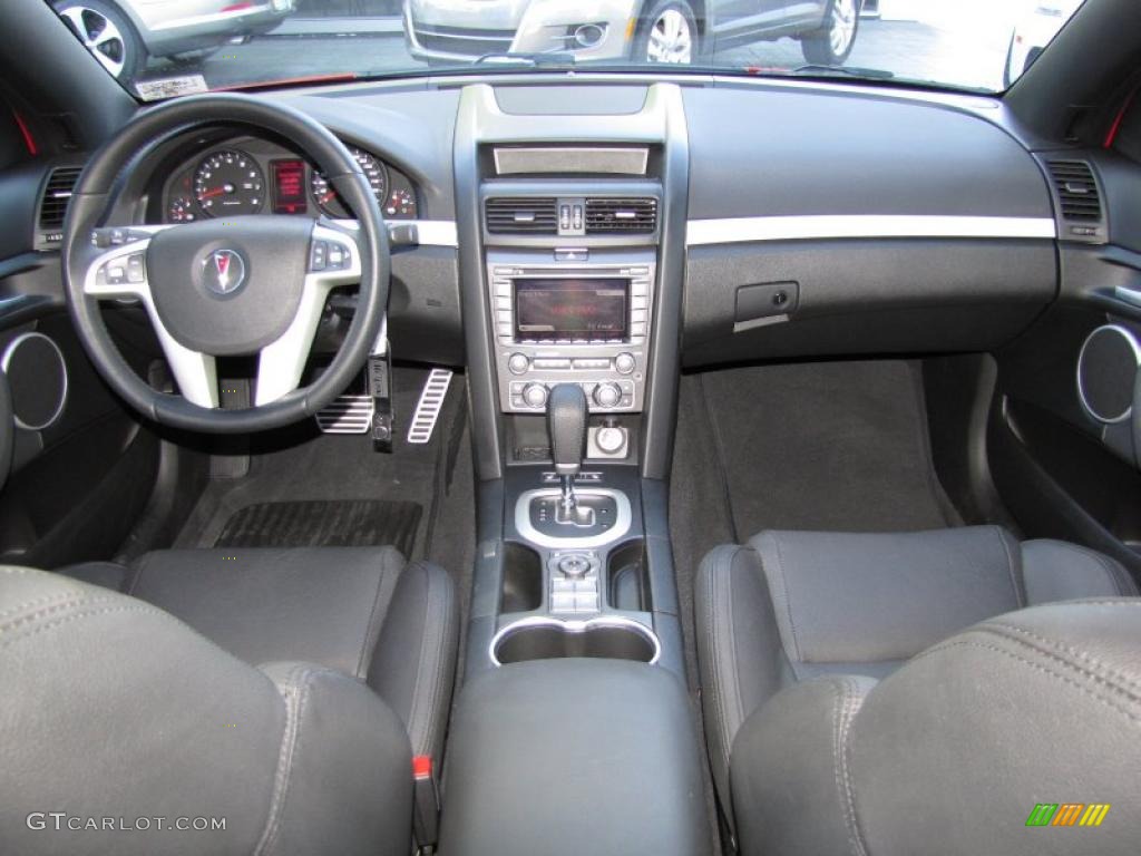 2009 Pontiac G8 GT Onyx Dashboard Photo #44660163