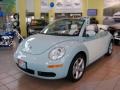 2010 Aquarius Blue/Campanella White Volkswagen New Beetle Final Edition Convertible  photo #1